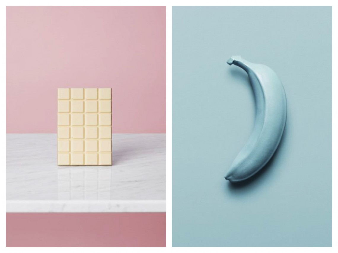 Dolce al cioccolato e allo yogurt di banana