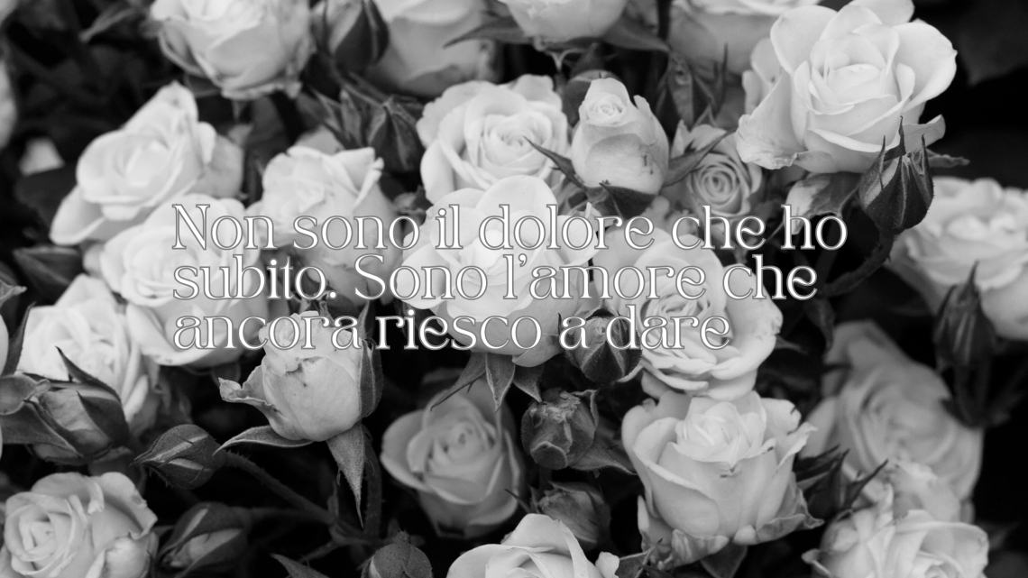 La frase del Mercoledì – Non sono il mio dolore